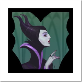 Maleficent Portrait Posters and Art